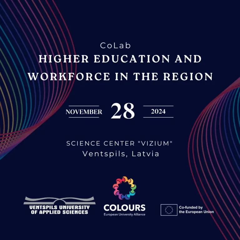 CoLab “Higher Education and Workforce in the Region” in Ventspils, Latvia